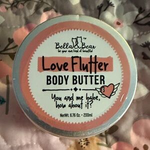 Bella & Bear Love Flutter Body Butter - Pink